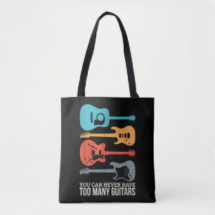 Du kannst nie zu viele Gitarren haben Tasche