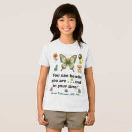 DU KANNST SEIN, WER DU BIST Kinder-Tri-Blend-Shirt Tri-Blend Shirt