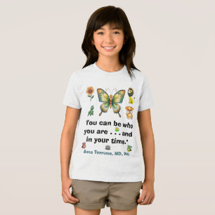 DU KANNST SEIN, WER DU BIST Kinder-Tri-Blend-Shirt Tri-Blend Shirt