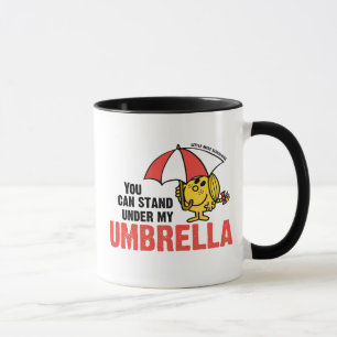 Du kannst unter meinem Regenschirm stehen Tasse