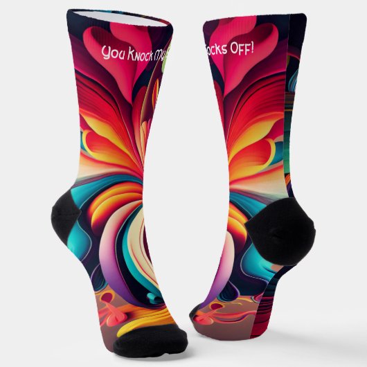 Du kapierst mir die Socken ab! Socken (Gewinkelt)