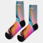 Du kapierst mir die Socken ab! - Socken (Linkes Detail)