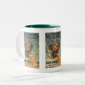 Du kaufst 'Em We Fly 'Em Tasse (Vorderseite Links)
