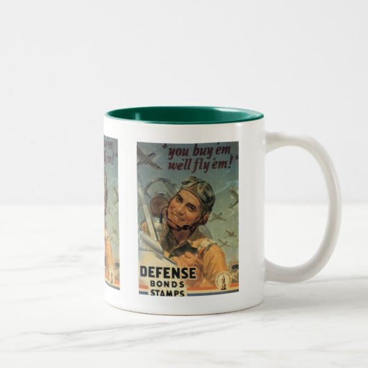 Du kaufst 'Em We Fly 'Em Tasse (Rechts)