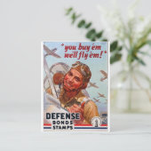 Du kaufst Em-Wir fliegen Em! Postkarte (Stehend Vorderseite)