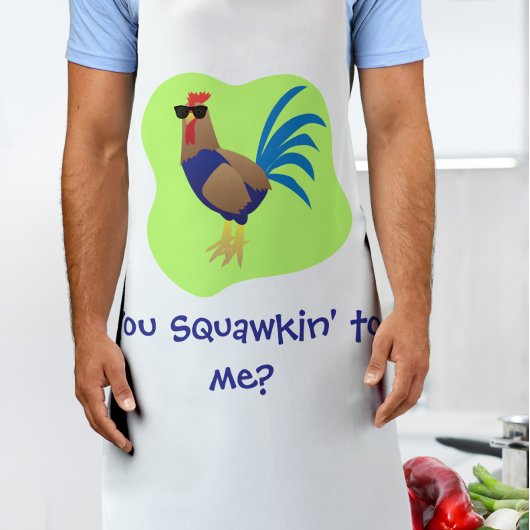 Du keifst mich an schürze