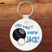 Du kennst Jack nicht Schlüsselanhänger (Vorderseite)