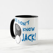 Du kennst Jack nicht Tasse (Vorderseite Links)