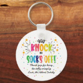 du klopfst mir die Socken ab! Schlüsselanhänger (Vorderseite)