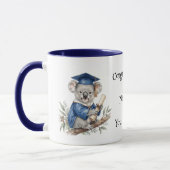 Du Koalafizierter Koala-Abschlusstasse Tasse (Links)