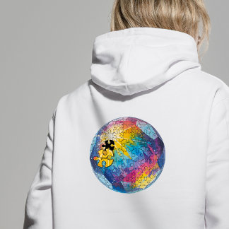 Du komplettierst das Bild - Jeder gehört hierher Hoodie