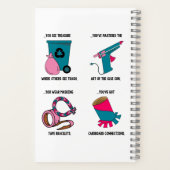 Du könntest ein Lehrer sein, wenn... Notizbuch (Rückseite)