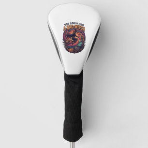 Du könntest eine böse Hexe Halloween fliegender Be Golf Headcover