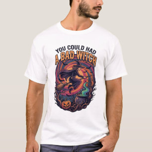 Du könntest eine böse Hexe Halloween fliegender Be T-Shirt