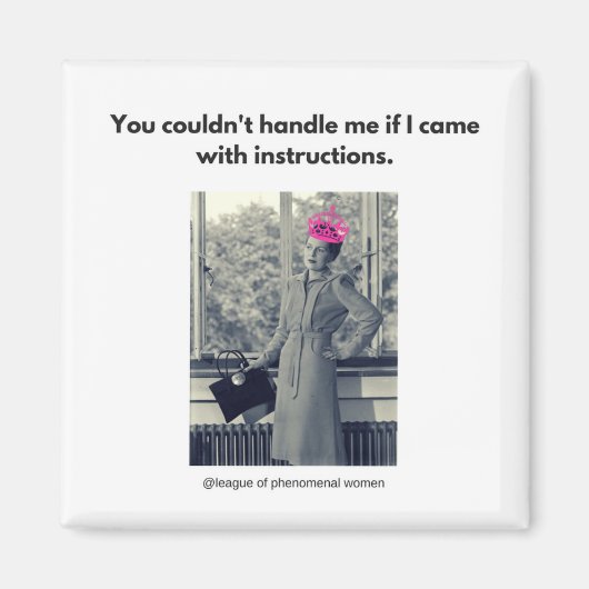 Du konntest nicht mit mir umgehen... magnet (Vorne)