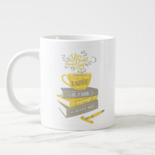 "Du konntest nie..." - Weiße Jumbo-Tasse
