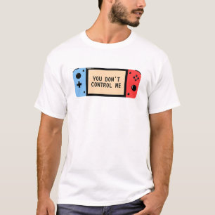 Du Kontrolle mich nicht — T-Shirt für Retro-Spiele
