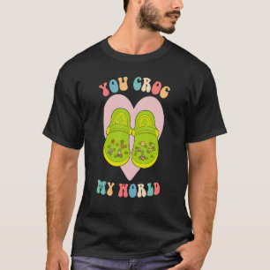 Du Kroc My World, Shoes Valentinstag, XOXO Hugs T-Shirt