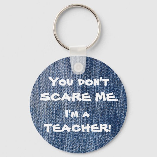 Du kümmerst mich nicht darum, dass ich ein Geschen Schlüsselanhänger (Vorderseite)