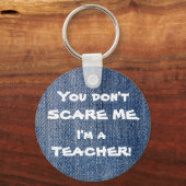 Du kümmerst mich nicht darum, dass ich ein Geschen Schlüsselanhänger (Vorderseite)