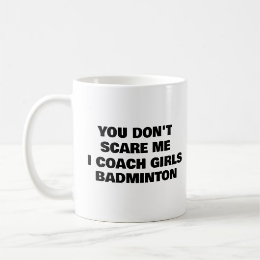 Du kümmerst mich nicht darum, dass ich Mädchen BAD Kaffeetasse (Links)