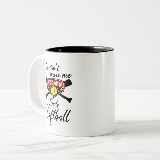 Du kümmerst mich nicht darum, dass ich Mädchen-Sof Zweifarbige Tasse (Vorderseite Links)