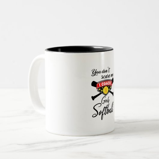 Du kümmerst mich nicht darum, dass ich Mädchen-Sof Zweifarbige Tasse (Vorderseite Links)