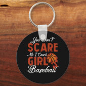 Du kümmerst mich nicht, dass ich Mädchen Basketbal Schlüsselanhänger (Vorderseite)