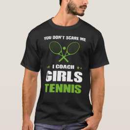 Du kümmerst mich nicht, dass ich Mädchen Tennis tr T-Shirt