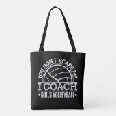 Du kümmerst mich nicht, dass ich Mädchen Volleybal Tasche (Rückseite)