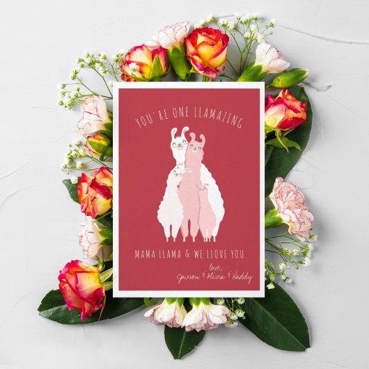 Du lachst| Karte für die Mama