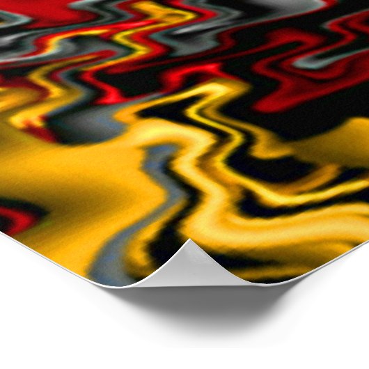 DU LÄCHST MEIN LEBENSMITTEL AN POSTER (Ecke)