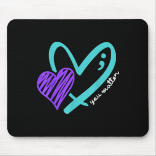 Du Lässt Deine Geschichte Nicht Mit Suizid-Bewusst Mousepad