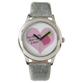 Du lässt mein Herz eine Rübe überspringen Armbanduhr