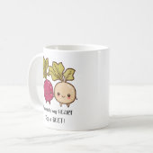 Du lässt mein Herz einen Rübenpuffer überspringen Kaffeetasse (Vorderseite Links)