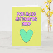 Du lässt meine Hosen fallen, das Geständnis der Li Karte (Gelbe Blume)