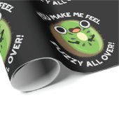 Du lässt mich überall in Fruchtpun dunkler BG schw Geschenkpapier (Rolleneckpunkt)