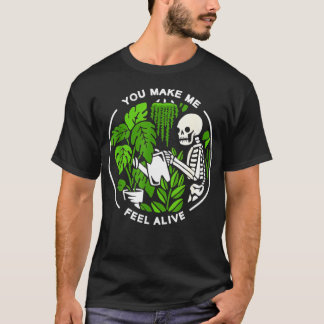 Du lässt mich zu einem lebendigen Skelettgärtnern T-Shirt