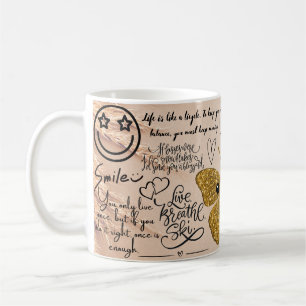 DU LEBST NUR EINMAL KAFFEETASSE