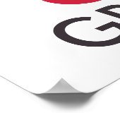 Du legst die Große in Großma Poster (Ecke)