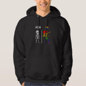 Du lgbt Pride Rainbow Gay Pride Hoodie (Vorderseite)