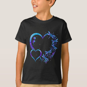 Du Libelle Suizidprävention Bewusstsein Männer Fra T-Shirt