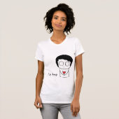 Du liebe ich Emo T-Shirt (Vorne ganz)