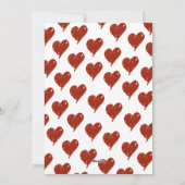 Du liebst eine süße Liebe Feiertagskarte (Rückseite)