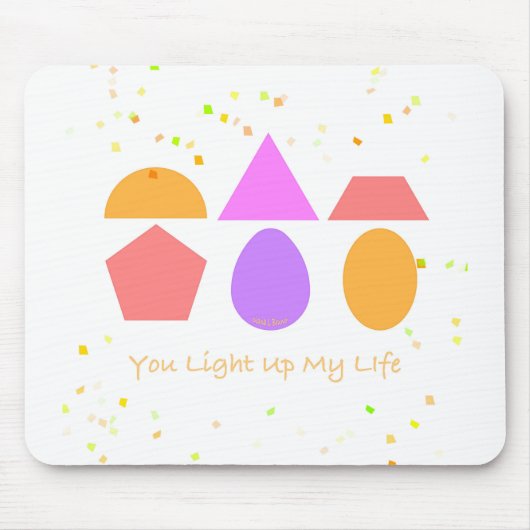 DU LIEBST MEIN LEBEN AN MOUSEPAD (Vorne)