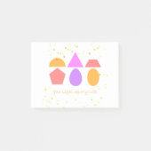 DU LIEBST MEIN LEBEN AN POST-IT KLEBEZETTEL (Vorderseite)