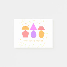 DU LIEBST MEIN LEBEN AN POST-IT KLEBEZETTEL