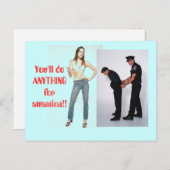 "Du machst alles, was dir wichtig ist" Postkarte (Vorne/Hinten)