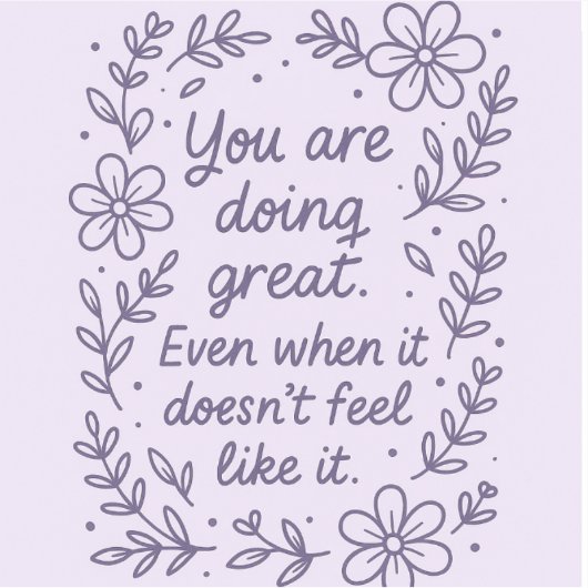 Du machst das großartig !! aufkleber (Vorderseite)