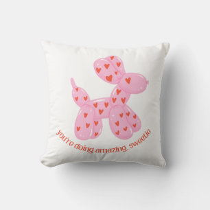 Du machst das großartig, Süße Zitat Design Cute Kissen